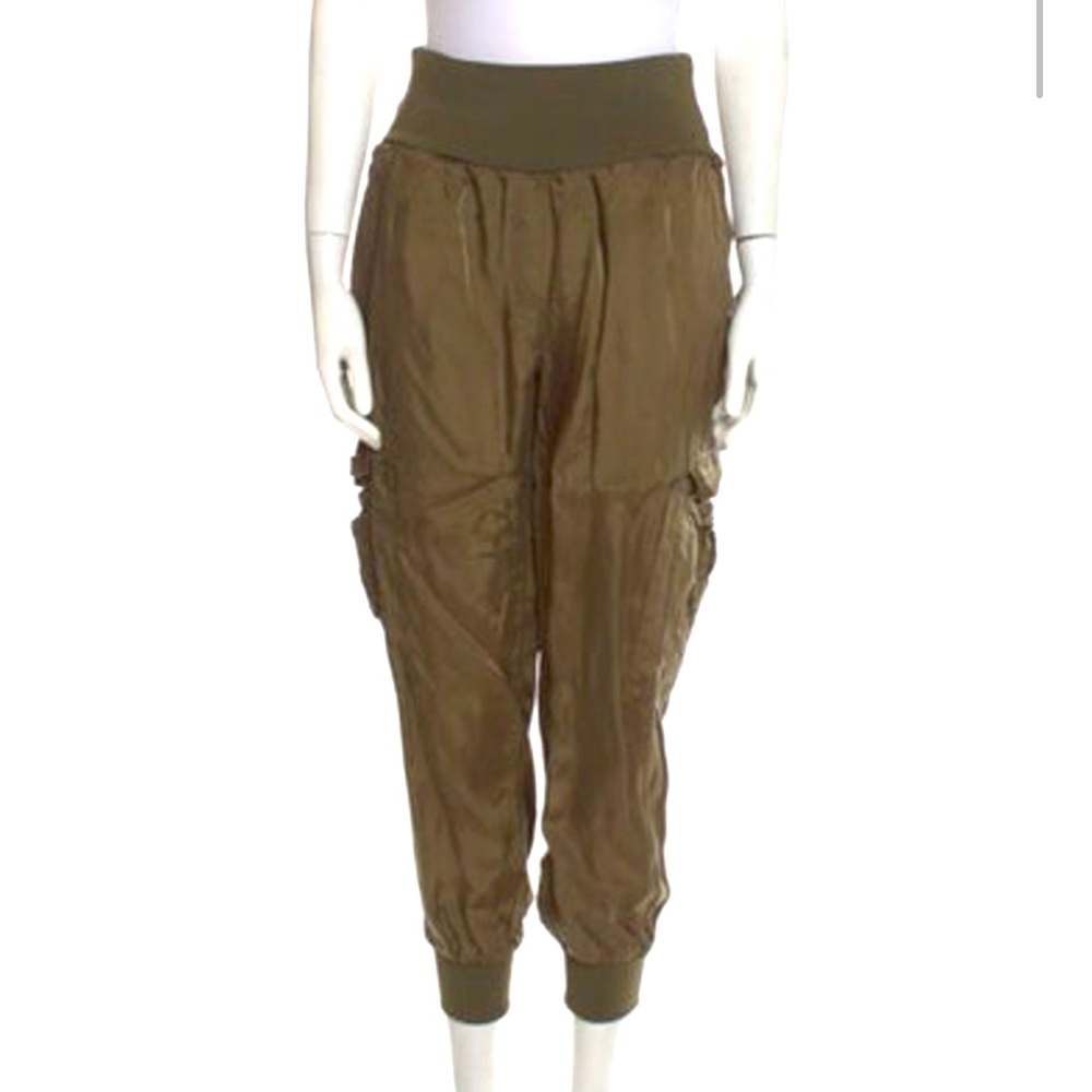 Cinq a Sept silky skinny cargo pants